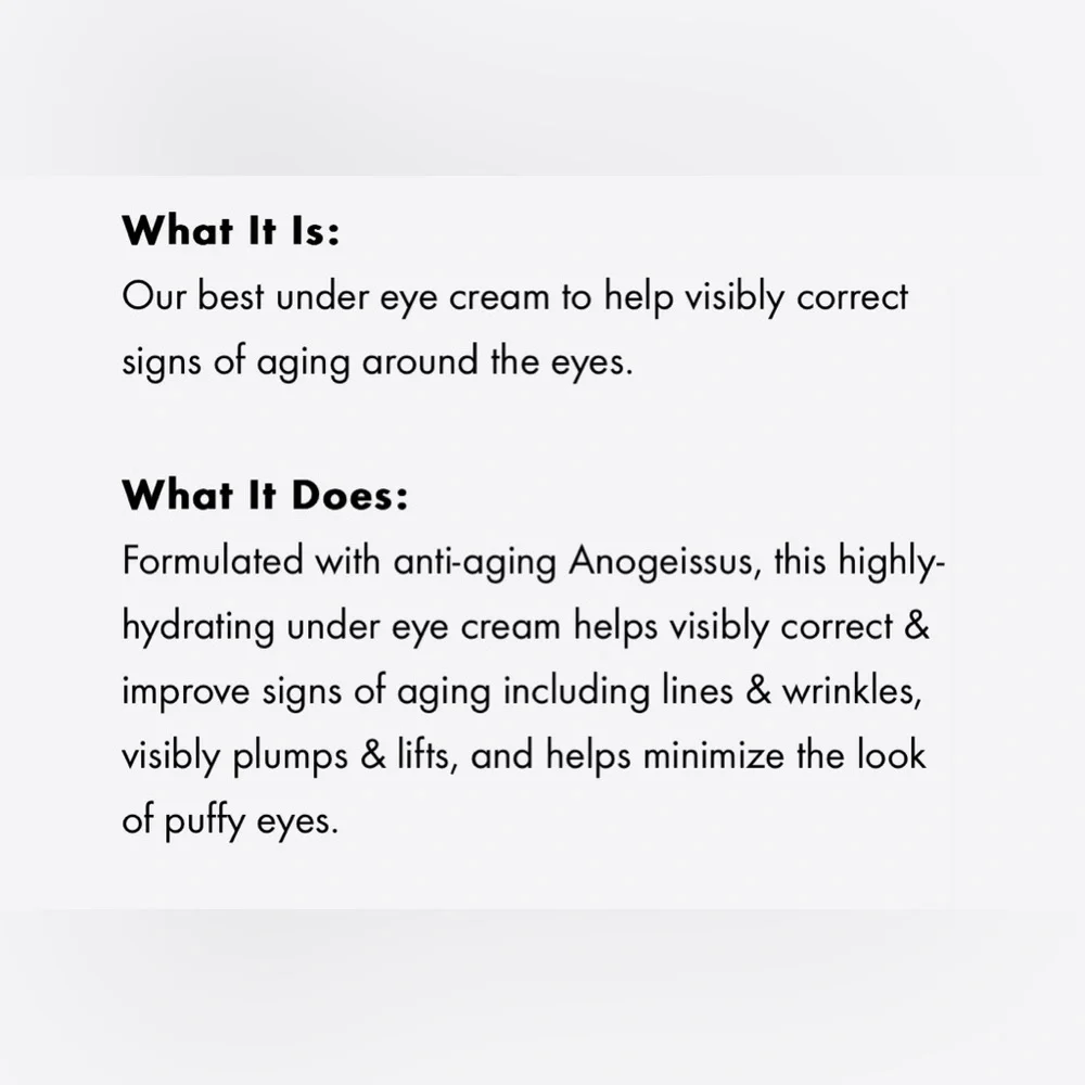 Origins Plantscription Anti-Aging Eye Cream| 0.5 oz